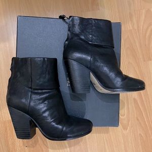 Rag & Bone Classic Newbury Boot Cont Black Sz. 36